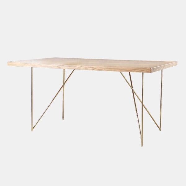 MESA DE COMEDOR LENER BASE LATONADA