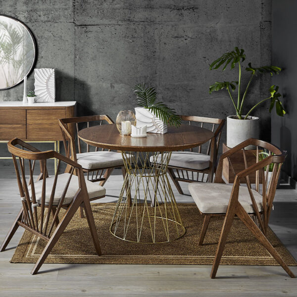 MESA COMEDOR BROOKLYN D 1,1 MT - Imagen 4